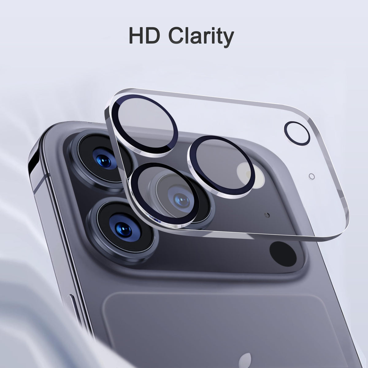 Ailun 3 Pack Camera Lens Protector for iPhone 17 Pro Max, Tempered Glass | Tempered Glass, Ultra HD, Anti-Scratch, Case Friendly