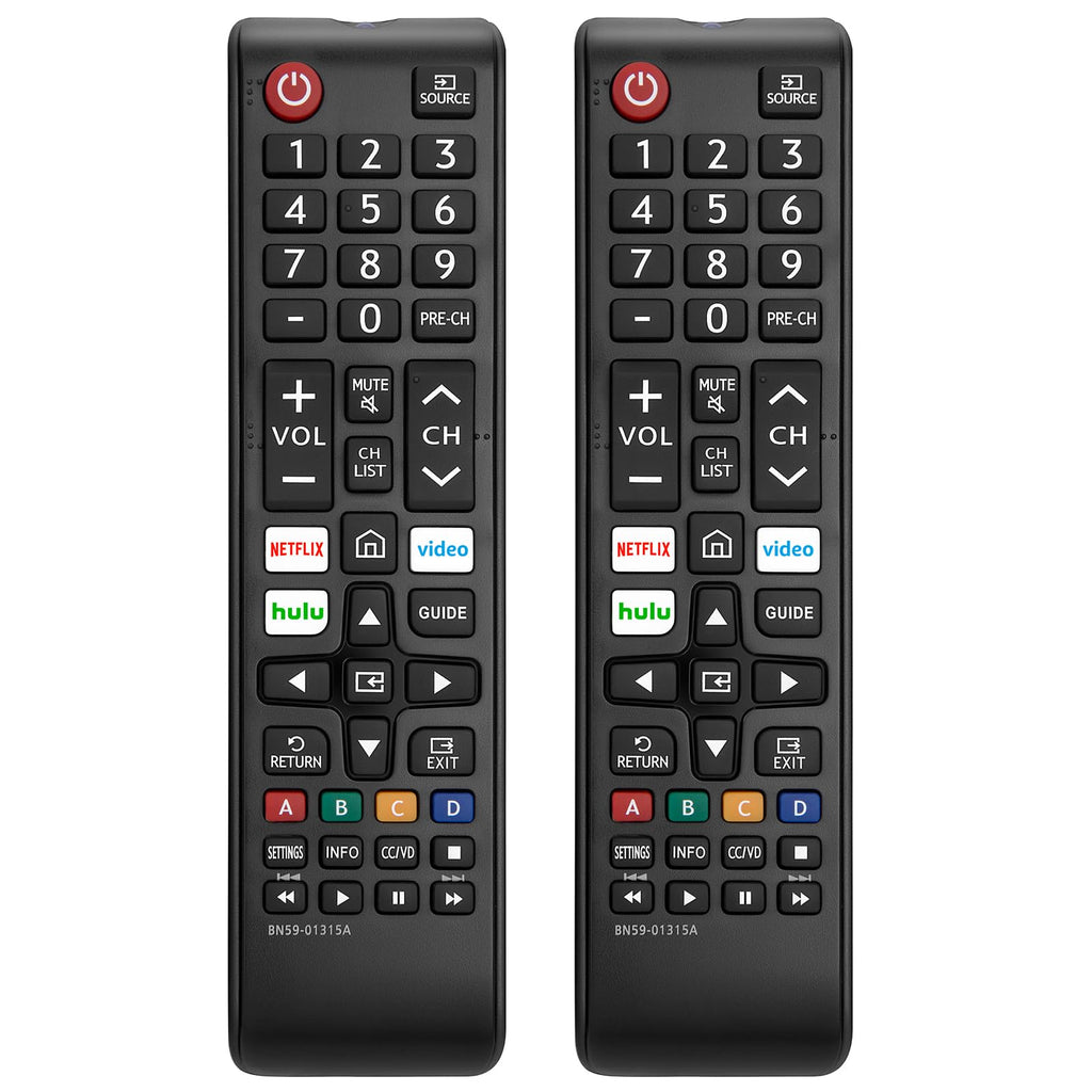 【Pack of 2】 New Universal Remote for All Samsung TV Remote, Replacement Compatible for All Samsung Smart TV, LED, LCD, HDTV, 3D, Series TV