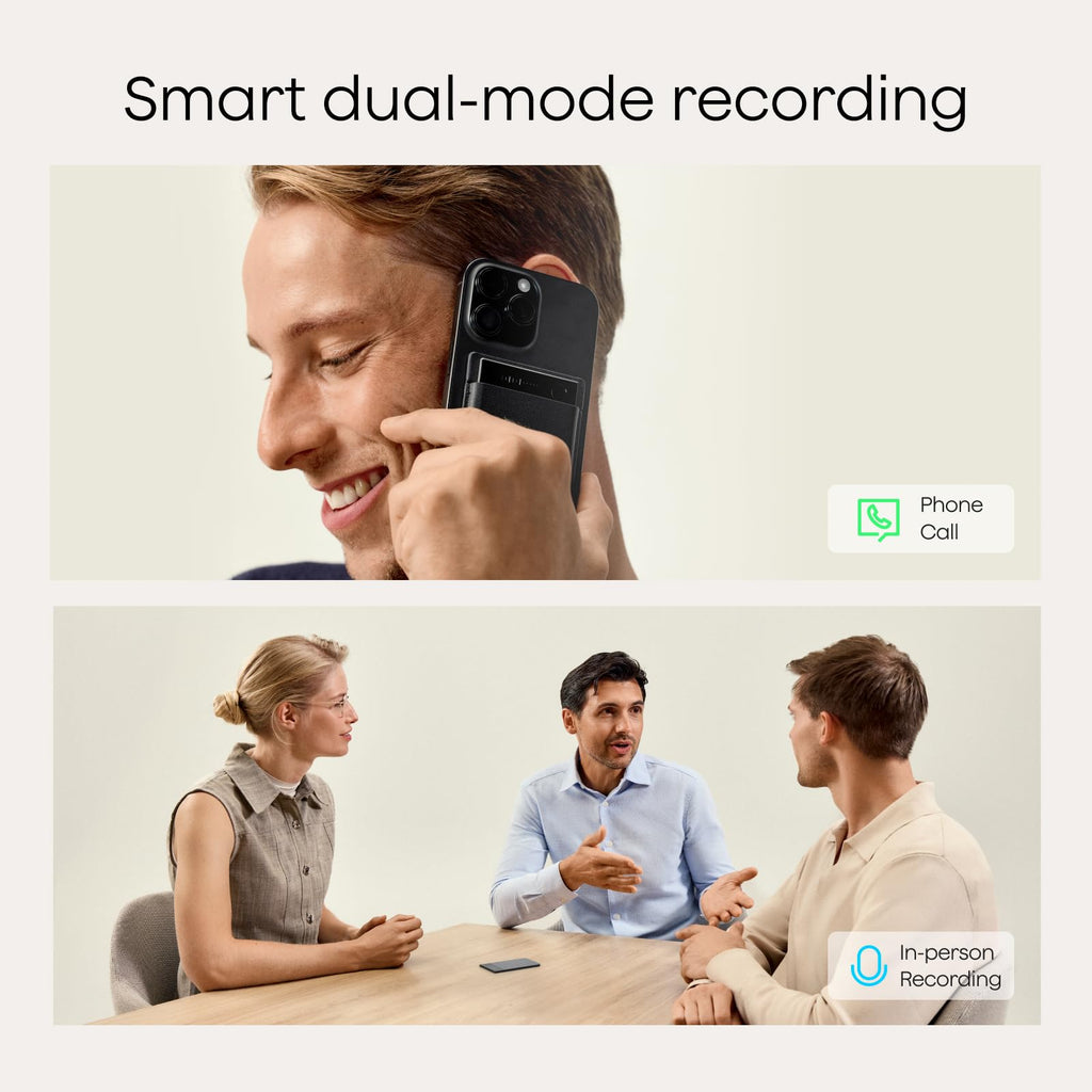 Plaud Note Pro AI Voice Recorder Transcribe & Summarize for Meetings Calls | AI Note Taker for Professionals & Teams, Productivity, 112 Languages, Ultra-Slim, InstantView Display, Case Included, Black