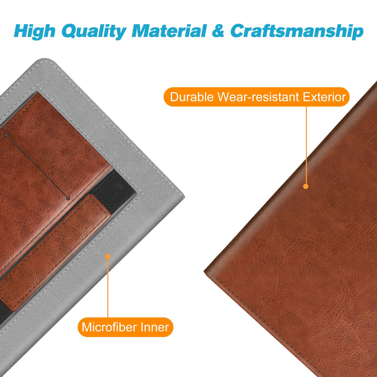 Fintie Stand Case for 6" Kindle Paperwhite 10th Gen 2018, Vintage Brown