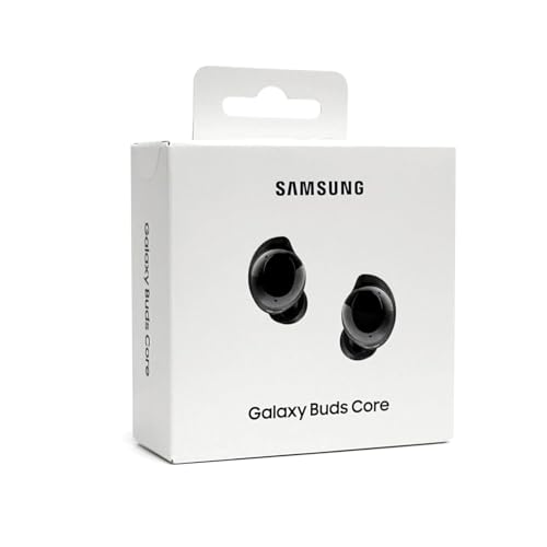 Samsung Galaxy Buds Core SM-R410 (2025) | Latin American Stock | Bluetooth 5.4 | Active Noise Cancelation | up to 35h Continuous Music Playblack - (Black)