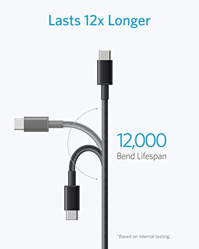 Anker USB A to USB C Cable, USB to USB C Cable(2Pack,3ft,Black) | For iPhone 17 Series, Samsung Galaxy S10 / S10+, LG V30, Beats Fit Pro, and More