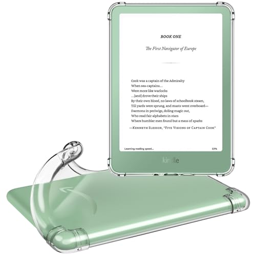 MoKo Case for 6" Kindle (11th Generation-2024/2022),Clear