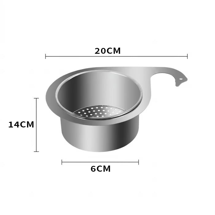 Stainless Steel Swan Sink Strainer Basket