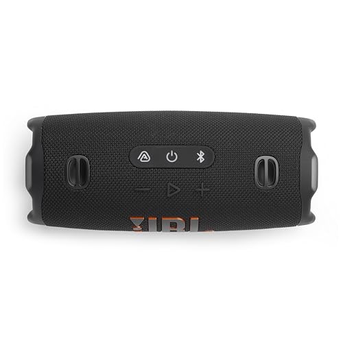 JBL Charge 6 - Portable Waterproof & DropProof Bluetooth Speaker (Black) | Powerful JBL Pro Sound with AI Sound Boost, Up to 28 hours of playtime, Built-In Powerbank, Multi-speaker connection