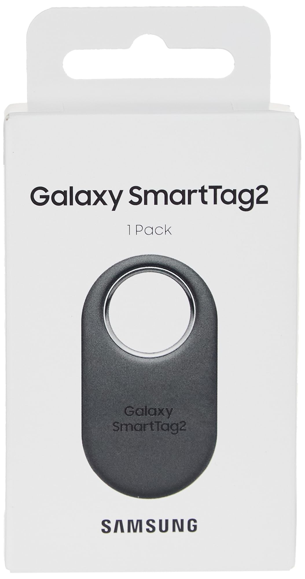 Samsung SmartTag2 (2023) Bluetooth + UWB, IP67 Water and Dust Resistant, Findable via App, 1.5 Year Battery Life - Black (International Version)