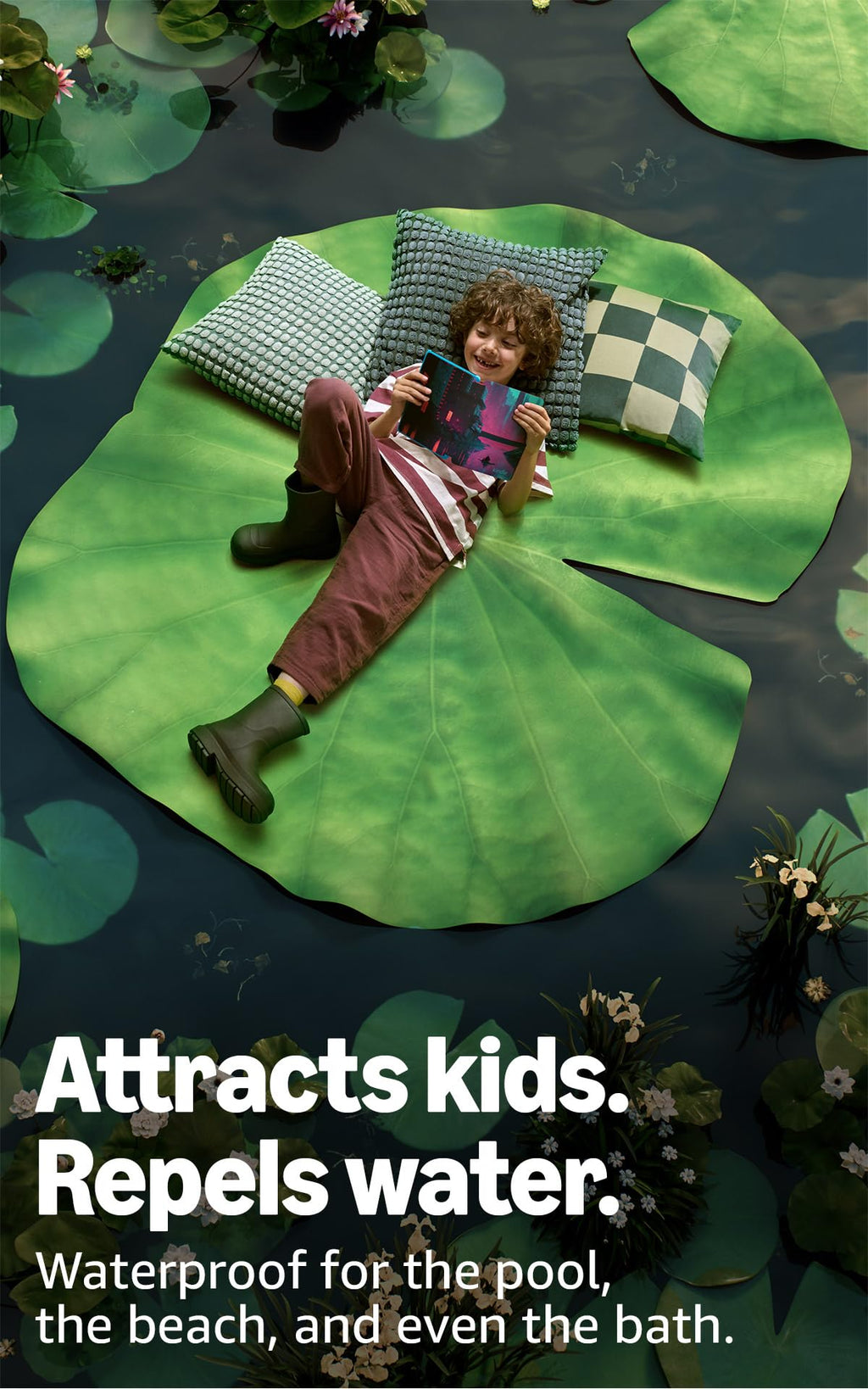 Amazon Kindle Paperwhite Kids 16GB (2024 model) – large 7" glare-free display – Kids read an average of 1+ hour per day with Kindle – Cyber City