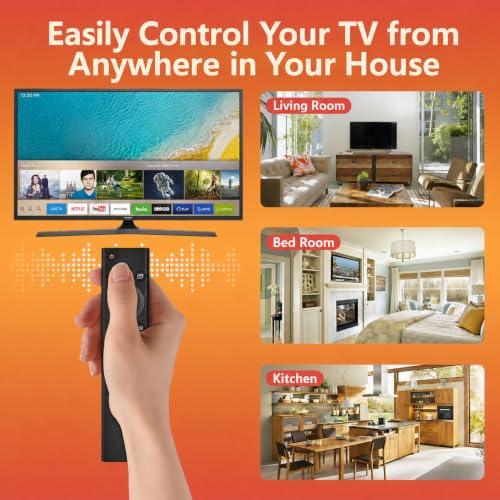 Replacement for Samsung TV Remote, for All 2019-2026 Samsung Remote Control for Smart TV with Voice Control. 2-Year Full Warranty.