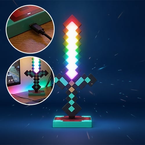 Pixel Sword LED Night Light