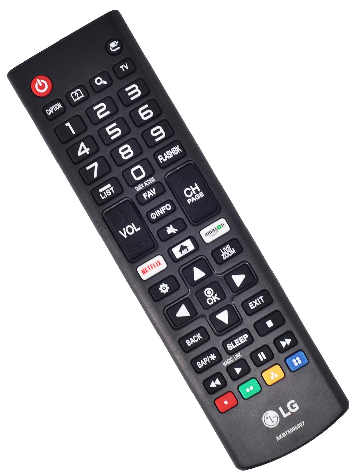 Original LG AKB75095307 Smart TV Remote Control for ALL LG LCD, LED, OLED Smart TVs (Batteries NOT Included)