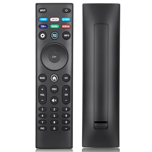 Universal Remote Control XRT140 for VIZIO Smart TV Remote Replacement XRT136 XRT260 XRT270 Smartcast D, E, M, P, V, PX Series Smart TVs