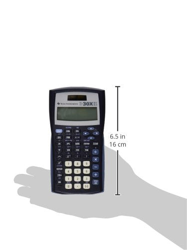 TI-30XIIS Scientific Calculator Texas Instruments, Black | Two-line calculator; Statistics and Advanced Scientific Functions