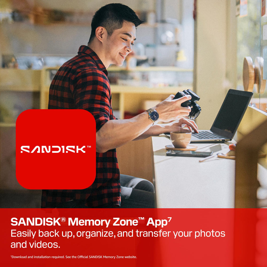 SanDisk 128GB Extreme PRO SD UHS-I Card, Up to 250MB/s Read and 120MB/s Write, 4K UHD, Full HD, U3, V30, SDSDXXJ-128G-GSCIN