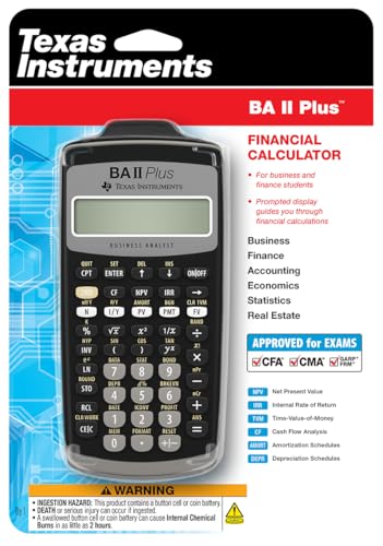 BA II Plus Financial Calculator