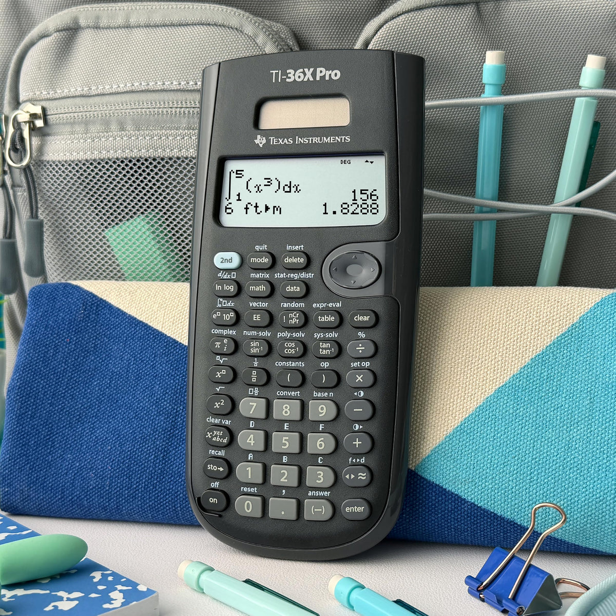 Texas Instruments TI-36X Pro Engineering/Scientific Calculator | 9.7 Inch | Black.