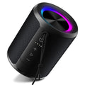 DUDGSIS Portable Bluetooth Speaker, 20W Stereo, IPX7 Waterproof, RGB Light | 15H Playtime, Bluetooth 5.3, TWS Pairing & AUX Input; Compact Outdoor Speaker for Shower, Pool, Beach & Hiking