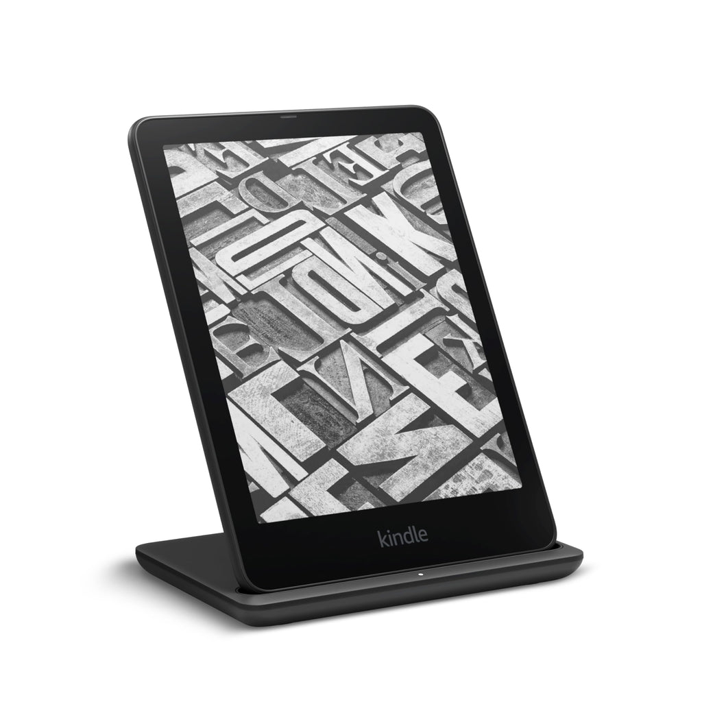 Made for Amazon, Wireless Charging Dock for Kindle Paperwhite Signature Editions (2022 & 2024 Releases) and Kindle Colorsoft Signature Edition