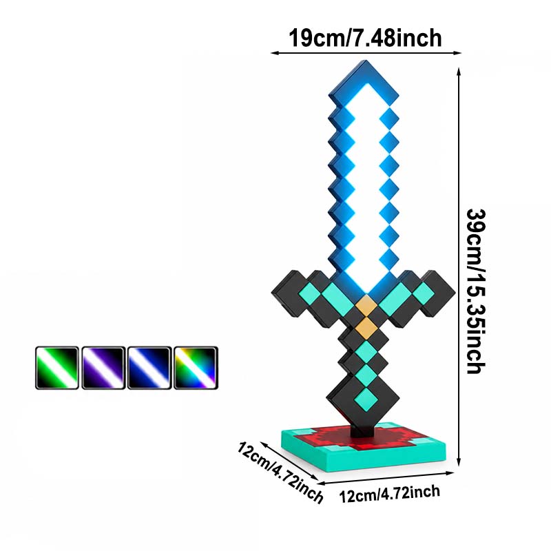 Pixel Sword LED Night Light