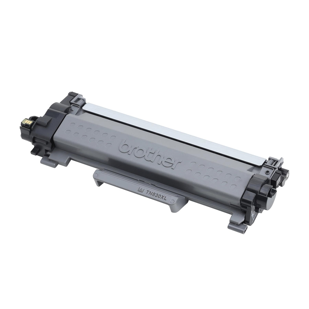 Brother TN830XL Toner Cartridge, Genuine Black High Yield | Compatible with DCP-L2640DW and HL-L2460DW; yields up to 3,000 pages for monochrome laser printers