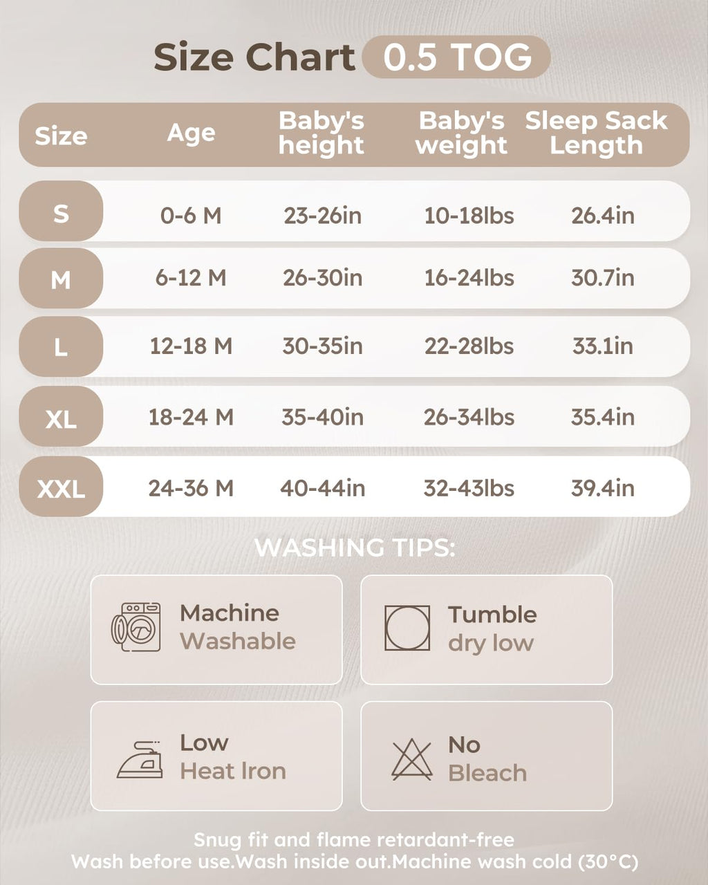 Yoofoss Baby Sleep Sack 0-6 Month 0.5TOG 100% Organic Cotton 2-Way Zipper | Wearable Blankets Toddler Sleeping Sack 3 Pack, Comfy Soft Lightweight