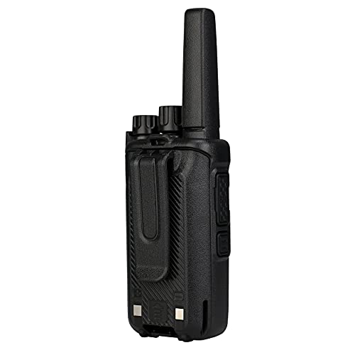 Retevis RT68 Business FRS Walkie Talkies Long Range with Earpieces 6 Pack | Rugged & Compact, License-Free, Powerful 500mW Speaker, 12-Hour Battery, Long-Term Supply, for Schools, Retail & Hospitality
