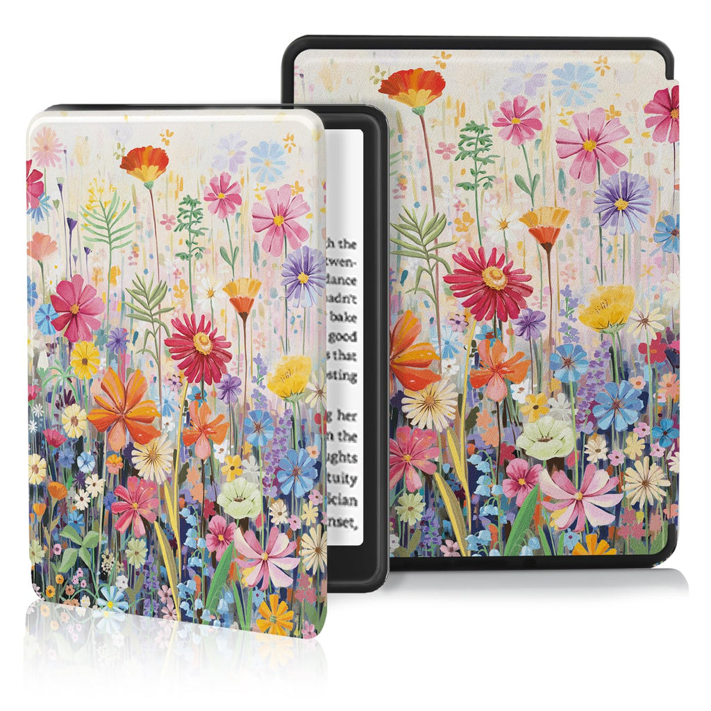 MOROCK Case for 6.8" Kindle Paperwhite 11th Generation 2021, Blossoms
