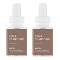 Pura Home Diffuser Refill, 2 Pack, Cozy Cashmere | Scent Refill for Pura Home Smart Plug-In Wall Diffusers, Clean and Safe, Long-Lasting Fragrance for Home and Office