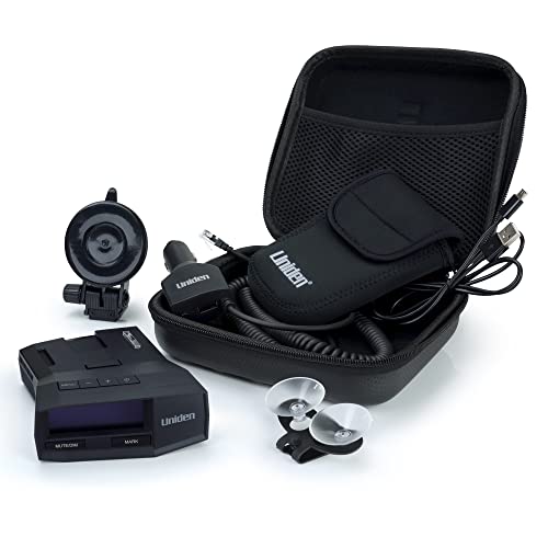 Uniden R8W (new Model) Extreme Long Range Laser/Radar Detector, 360° Awareness, Directional Arrows, Wi-Fi, Bluetooth, GPS, Real-Time Voice Alerts, Red Light & Speed Camera Alerts, R/TACH App