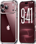Mkeke for iPhone 18 Pro Case Clear [Not-Yellowing] | [Military-Grade Drop Protection] Shockproof Protective Phone Bumper 2026