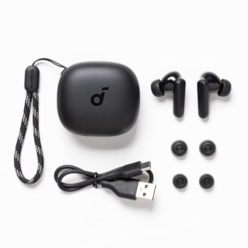 Soundcore by Anker P20i True Wireless Earbuds, with Big Bass, 30H Playtime | Bluetooth 5.3, Water-Resistant, 2 Mics for AI Clear Calls, 22 Preset EQs, Customization via App