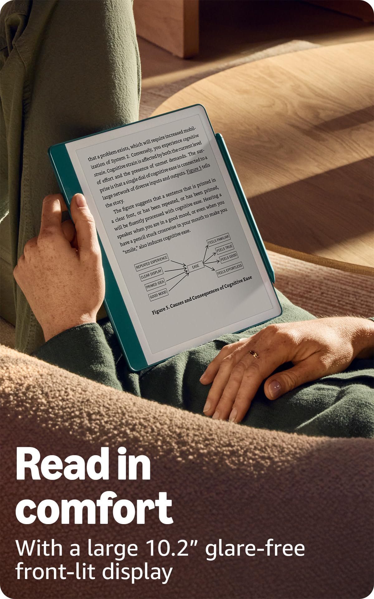 Like-New Amazon Kindle Scribe (64GB) - Your notes, documents and books, all in one place. With built-in AI notebook summarization. Includes Premium Pen - Metallic Jade