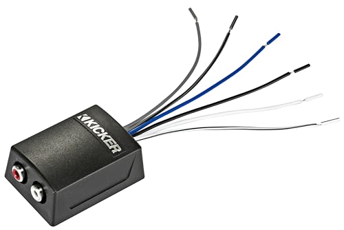 Kicker 46KISLOC2 K-Series Stereo Line-Output Converter w/Remote Turn-On Output