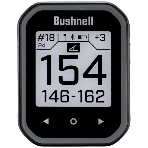 Bushnell Golf Phantom 3 Slope GPS, Black | Handheld, Touchscreen, Slope-Adjusted Distances, 38,000+ Courses & Magnetic Cart Mount