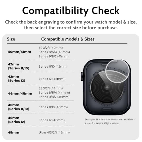 amBand Bands Compatible with Apple Watch 9/8/7/6/5/4 & SE 3/2/1 45mm/44mm Case for Men, M1 Sport Series Rugged Case Protective Cover for iWatch SE3/SE2/6/SE/5/4 44/45 mm Men Black