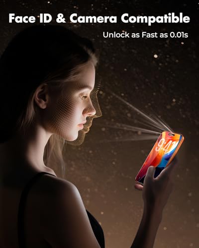 UNBREAKcable 2-Pack Screen Protector for iPhone 17 Pro Max Tempered Glass | Military Grade Shatterproof, 9H+ Hardness, 99.99% HD Clear, Bubble-Free, Easy Installation Frame, for iPhone 17 Pro Max