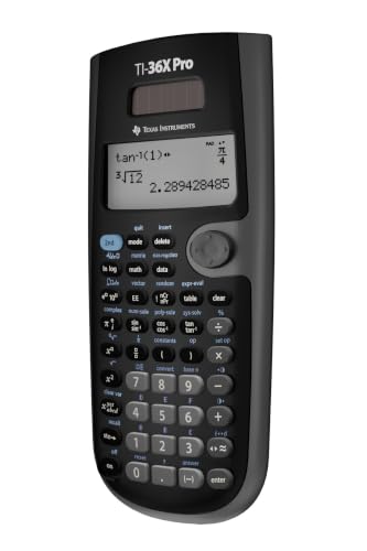 Texas Instruments TI-36X Pro Engineering/Scientific Calculator | 9.7 Inch | Black.