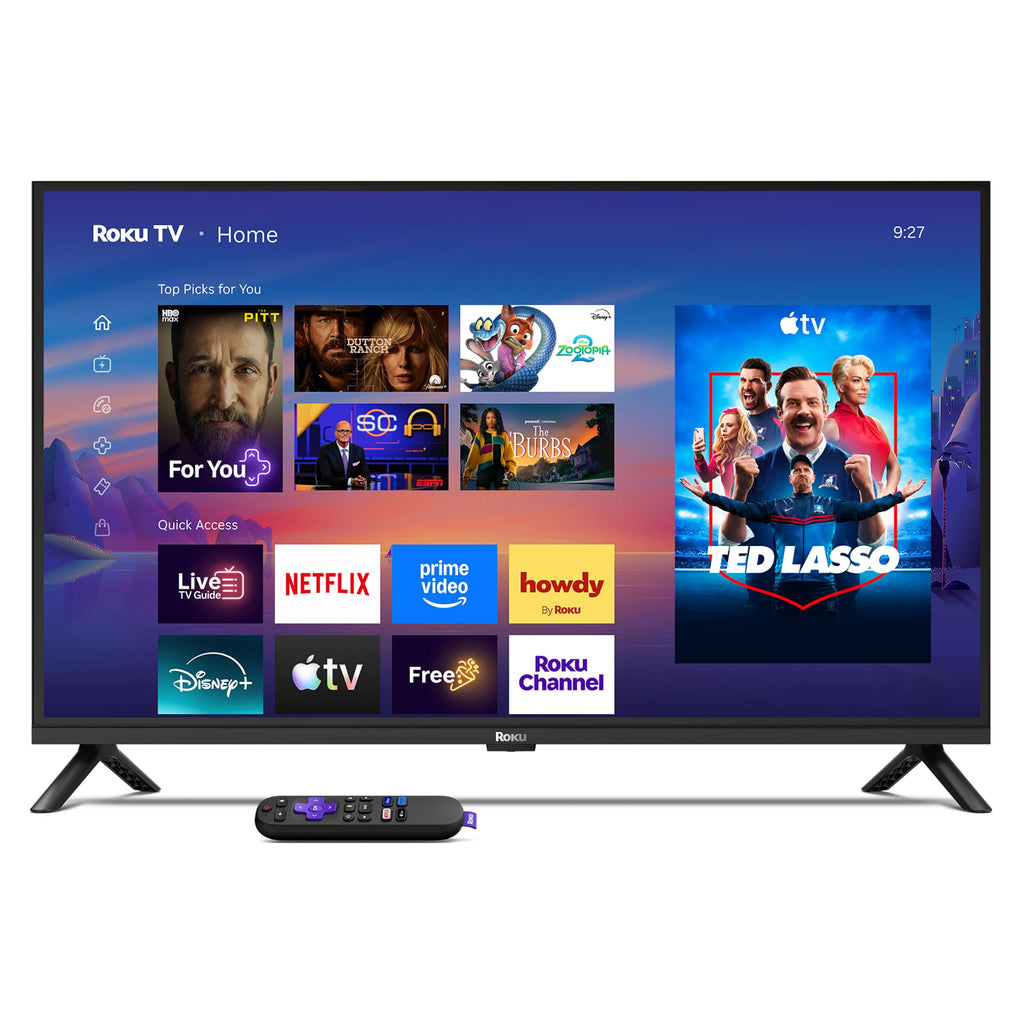 Roku 32-Inch Select Series Smart TV 2026-1080p Full HD TV - RokuTV | Flat Screen LED Television with Voice Remote, Wi-Fi & Bluetooth Headphone Mode - Streaming Live Local News Sports & Movies