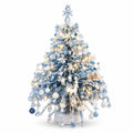 L-DIY Beaded Christmas Tree Ornament Craft Kit